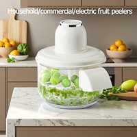 Draagbare automatische fruitpelschilmachine Lithiumbatterij Elektrische multi-fruit druivenpelschiller Mini-voedselbereidingsapparaat Huishoudelijk