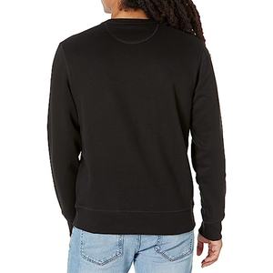 Sudadera de cuello redondo de lana de gran tamaño para mujer de alta calidad suéter bordado personalizado hombro caído francés Terry invierno - Product Image 6