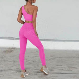 Juego de Yoga de talla grande para mujer, juego de Yoga de secado rápido, servicio OME, diseño personalizado, conjuntos de yoga para mujer - Product Image 3