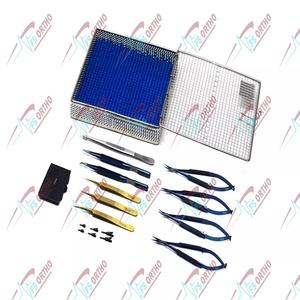 Juego de Instrumentos Quirúrgicos Manuales de Acero Inoxidable Básico para Cirugía Micro y Plástica - Product Image 4