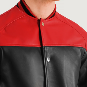 Veste d'hiver pour homme de haute qualité en polyester/coton avec col montant, logo/design personnalisé, style streetwear avant-gardiste - Product Image 3