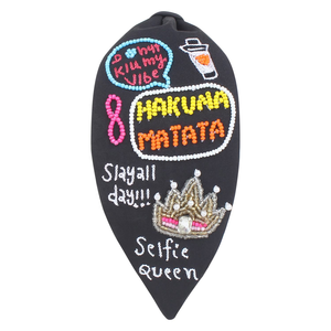 Diademas de Moda para Mujeres y Niñas, Multicolores, Bordadas y con Cuentas - Product Image 2