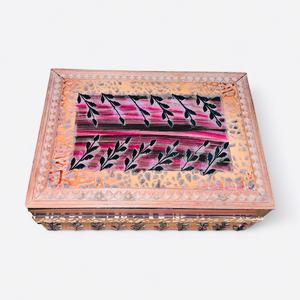 กล่องเครื่องประดับไม้ทำด้วยมือศิลปะทำด้วยมือธรรมชาติสำหรับแหวนต่างหูสร้อยคอและเครื่องประดับในราคาขายส่ง - Product Image 1