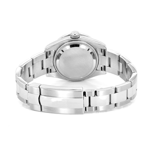 Montre Hip Hop entièrement sertie de moissanite quartz, pierre VVS, logo personnalisé, acier inoxydable, cadran en verre - Product Image 5