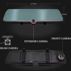 TVS-L618 4.5 \ "Dual Lens Car Dash Cam Câmera Espelho Retrovisor com 3 Lentes - Product Image 4