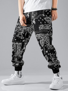 Customized Made Design Heavyweight Men's Sweatpants <b>Drawstring</b> Elastic Waist Washed Style Men's Pants and <b>Trousers</b> - Product Image 3