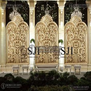 เวทีงานแต่งงานไม้ดีไซน์ใหม่ ตกแต่งงานแต่งงานอย่างหรูหรา - Product Image 1