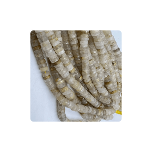 ราคาขายส่งสำหรับลูกปัดควอตซ์เหลี่ยมเพชรพลอยสีทองธรรมชาติขนาด6-8มม. สำหรับทำเครื่องประดับ14นิ้ว - Product Image 5