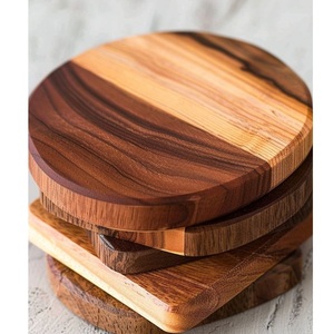 Vajilla Moderna para el Hogar, Madera Natural Marrón de Alta Calidad, Posavasos Ecológicos de 5 mm, Accesorios de Lujo, Precio al por Mayor - Product Image 2