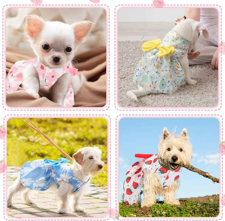 cute dog dresses Girl Dog Clothes