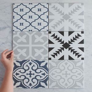 Carrelage à motifs émaillés en céramique anti-dérapant de haute qualité Design traditionnel résistant à la chaleur pour le sol intérieur et extérieur du mur Vietnam - Product Image 2