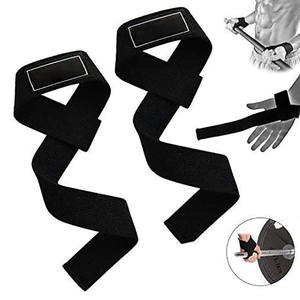 GAF Logo personnalisé Enveloppes de poignet en coton noir Power Workout Exercise Fitness Haltérophilie Gym Sangles d'haltérophilie - Product Image 5