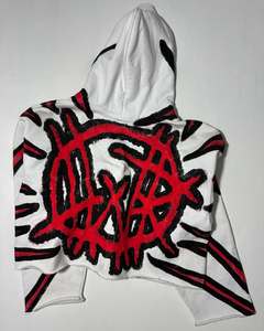 Prix responsable Winter Sportwear Puffer Printing Hoodies Plain Graphic Fleece 100% Cotton Lightweight Zip Drawstring Hoodie - Product Image 2