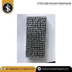 Fabrication de bijoux de mode de luxe en gros d'usine VS clarté véritables diamants naturels cultivés en laboratoire CVD en vrac d'Inde - Product Image 6