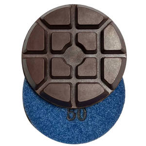 Disque de polissage en résine Typhoon 3" / 76x10mm pour béton, utilisation à sec ou humide, finition brillante pour sols en béton - Product Image 4