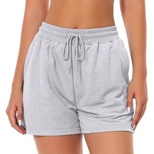 Biker pour femmes 100% coton taille moyenne coupe ample grande taille entraînement de gymnastique sportif imperméable séchage rapide short écologique - Product Image 4