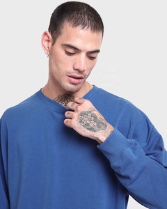 Sudadera Oversize de Algodón Grueso al por Mayor, Cómoda para Uso Diario, Ropa de Invierno de Moda, Sudadera con Etiqueta Privada para Clientes - Product Image 4