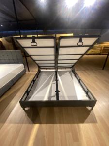 Base de Cama de Alta Calidad, Moderna y Lujosa, con Almacenamiento de Aglomerado, Tapizado Acolchado, Funda Extraíble, 5 Cajones, Tamaño Queen/King, Juego de Dormitorio para Casa u Hotel - Product Image 3