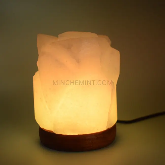 Himalayan doğal tuz kaya USB gece lambası pembe kristal tuz lambası kullanımı kordon renk değiştirme himalaya tuz lambası