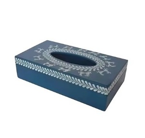 Caja de pañuelos de madera Premium con tapa de apertura, fácil de usar y perfecta para cajas de pañuelos decorativas de cualquier habitación a bajo precio - Product Image 5