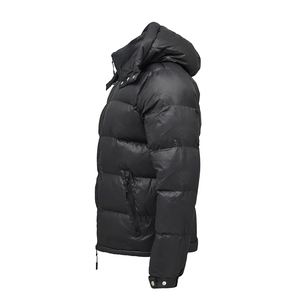 Manteau d'hiver réversible à capuche pour homme, nouveau, décontracté, chaud, en duvet, avec fermeture éclair, style rétro, imperméable, grande taille - Product Image 4