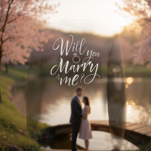 ¿Te Casarías Conmigo? Camiseta de Manga Larga para Propuesta de Matrimonio - Product Image 3