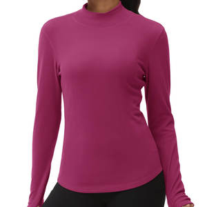 Camiseta Interior Cómoda para Montar a Caballo para Mujer, Manga Larga, Talla Adulto, Ligera, Ropa Deportiva para Gimnasio, Deportes y Actividades al Aire Libre - Product Image 5