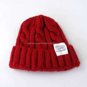 Gorros de Punto Personalizados con Puño para Invierno, Gorros Bordados de Color Sólido, Unisex, Cálidos - Product Image 6