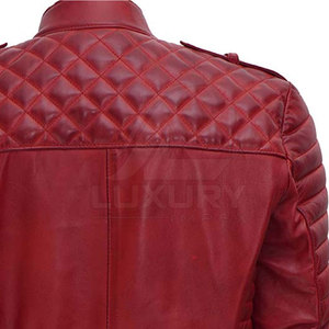 Hot Selling Women's Solid Leather Jacket with <b>Stand</b> Collar Breathable Knitted Design at Reasonable Price - Product Image 6
