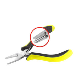 Pince à cintrer plate en acier inoxydable, durable, intense et ergonomique, 120mm, outils de fabrication de bijoux, vente en gros - Product Image 1