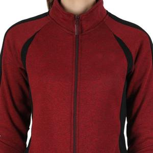 Service OEM bonne haute qualité Top nouveau Design casual femmes survêtement deux pièces ensemble fermeture éclair complète femmes couleur respirant à vendre - Product Image 6