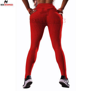 Leggings de yoga de fitness en tricot décontracté de haute qualité pour femmes, leggings de yoga personnalisés respirants à séchage rapide de modèles uniques - Product Image 2