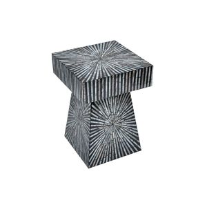 Muebles para el hogar sostenibles de estilo de mediados de siglo más vendidos, decoración con Incrustaciones de nácar, mesa auxiliar para sala de estar, venta al por mayor de Vietnam - Product Image 2