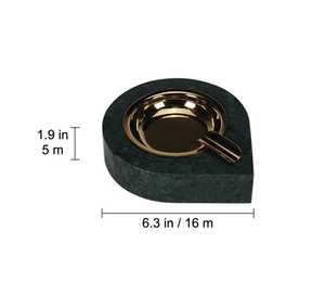 Cendrier de haute qualité en marbre, sans fumée, écologique, facile à nettoyer, avec couleur et design personnalisés - Product Image 2