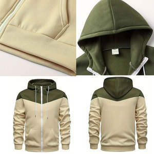 Alta calidad Plain Custom Sport Wear Pullover Hoodies para hombres Sudadera con capucha en blanco - Product Image 6