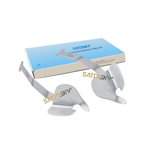 Rétracteurs capsulaires postérieurs à angle droit avec pointe à préhension supplémentaire pour chirurgie manuelle d'arthroplastie de la hanche, Classe II, certifiés CE, haute qualité - Product Image 2