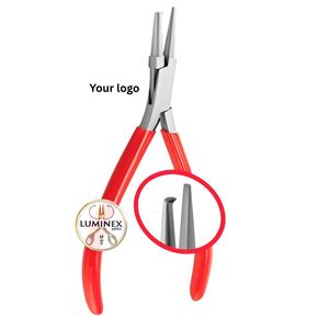 LUMINEX IMPEX Premium Stainless Steel Split Ring Opening <b>Pliers</b> Customizable Color High Quality Heavy-Duty Stone Setting Jewelry - Product Image 4