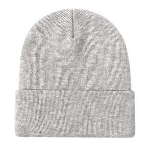 La mejor calidad 100% acrílico elegante costura Camel Beanie en blanco acanalado gorros de invierno para adultos logotipo personalizado etiqueta Waffle Knit Beanie - Product Image 3