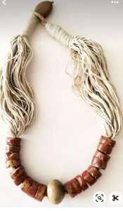 Collier de perles en résine à la mode indienne pour les fêtes de mariage fiançailles fêtes de noël et vêtements de bureau - Product Image 5