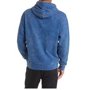 Sudaderas con Capucha para Hombre, de Primera Calidad, a la Moda, Lavado Ácido, 100% Algodón, Invierno, Tallas Grandes, Estilo Urbano - Product Image 4