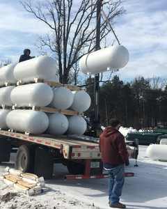 Tanque de almacenamiento de gas propano bajo de 500/1000 galones Precio de fábrica de acero al carbono usado Tanque de propano de 1000 galones para uso doméstico - Product Image 5
