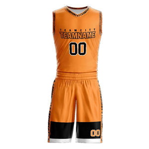 Uniforme de basket-ball imprimé de Logo personnalisé de meilleure qualité/uniforme de basket-ball 100% Polyester - Product Image 1
