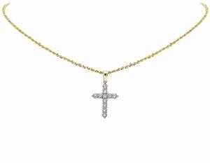 S925 Moissanite <b>Cross</b> <b>Pendant</b> for <b>Men</b> and Women Gold Plated Hip Hop Jewelry with Side Iced Design Custom Religious Style - Product Image 5