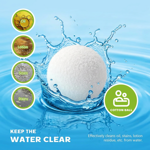 Woxin Offre Spéciale : Boule de Nettoyage et de Détartrage pour SPA, Éponge Filtrante Blanche Globulaire, Accessoire de Bain pour Usage Domestique - Product Image 6