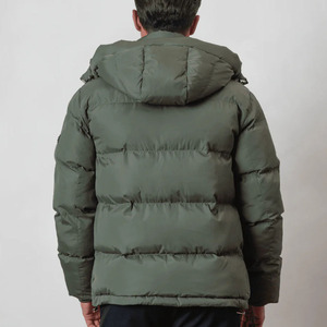 Chaqueta de Invierno de Algodón con Logotipo Personalizado al por Mayor, Chaqueta de Burbuja para Hombre, Chaqueta Acolchada de Gran Tamaño para Exteriores - Product Image 6