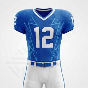 Uniforme de Fútbol Americano para Adultos al por Mayor, Conjunto Personalizable de Alta Calidad con Impresión de Logotipo, Transpirable, para Rendimiento Deportivo, Tallas Grandes - Product Image 1