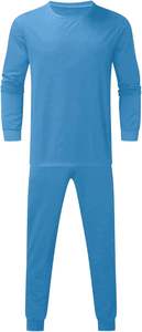 Nueva moda Color sólido ligero invierno Casual Atlético Jogger deportes chándal tela 100% poliéster hombres chándal - Product Image 3