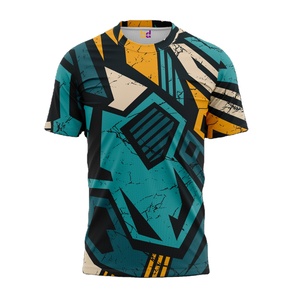 เสื้อยืดผู้ชายทรงปกติ ผสมสแปนเด็กซ์และโพลีเอสเตอร์  รับสั่งทำตามไซส์และสี พร้อมบริการพิมพ์ลาย - Product Image 3