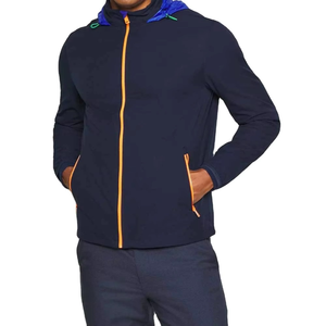 Hot Selling High Quality Men's Waterproof Spring <b>Rain</b> <b>Jacket</b> Custom New Arrival Polyester Zipper Closure <b>Plus</b> <b>Size</b> Stand Front - Product Image 1