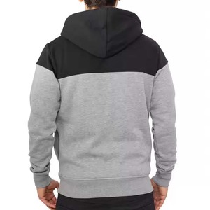 Nuevo diseño para hombre 500 GSM algodón pulóver sudaderas con capucha de gran tamaño recortada hombro caído Sudadera con capucha estampado peso pesado corte dobladillo primavera - Product Image 6